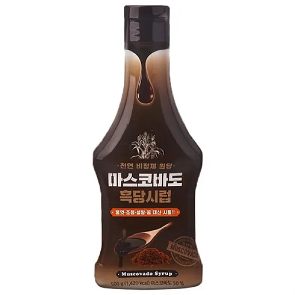 흑원당 흑당시럽, 500g, 1개