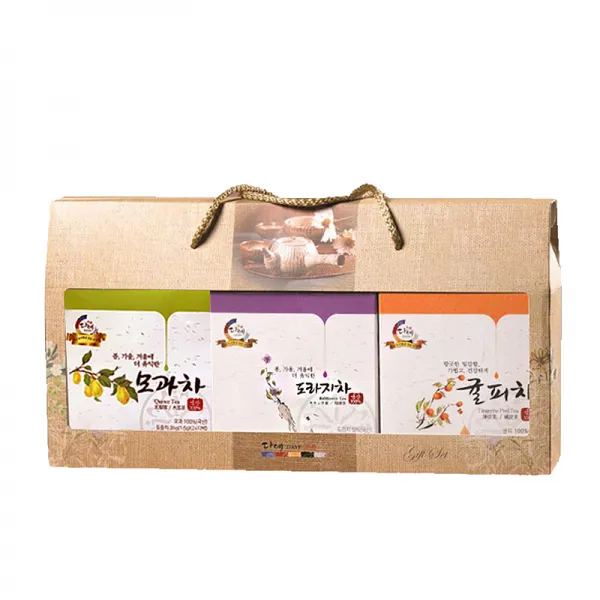 다예 삼각 환절기엔차 선물세트 2호, 귤피차 2g x 24p + 도라지차 1g x 24p + 모과차 1.5g x 24p, 1세트