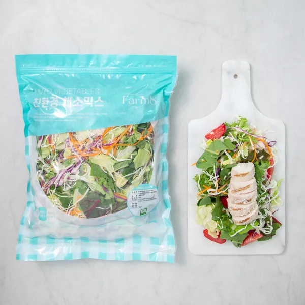 친환경 인증 국내산 채소믹스, 800g, 1팩