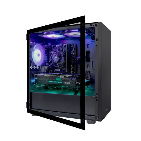 한성컴퓨터 게이밍 데스크탑 블랙 TFG MX9465SW (i5-9400F WIN10 RAM 16GB 교체장착 SSD 240GB GTX 1650 SUPER), 기본형