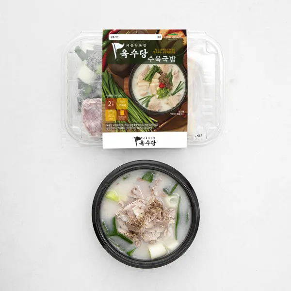 육수당 수육국밥, 980g, 1개