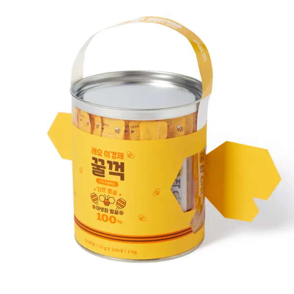 래오이경제 꿀꺽스틱 야생화꿀 10g 100개