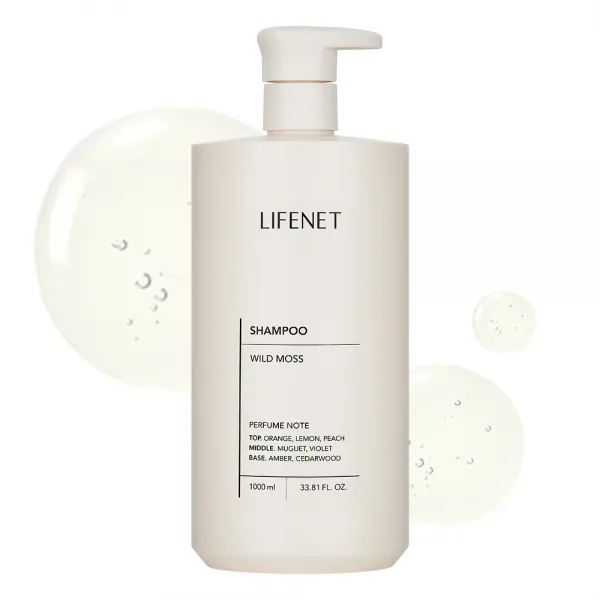 라이프넷 샴푸 와일드 모스, 1000ml, 1개