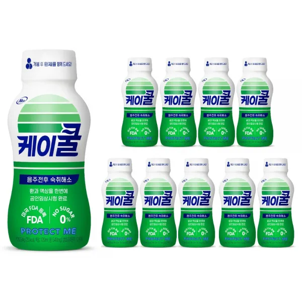 케이쿨 숙취해소음료, 120ml, 10개