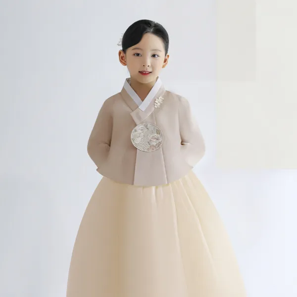 금동이아가한복 여아용 여둥근공작보 아동한복세트 AW126 + 복주머니