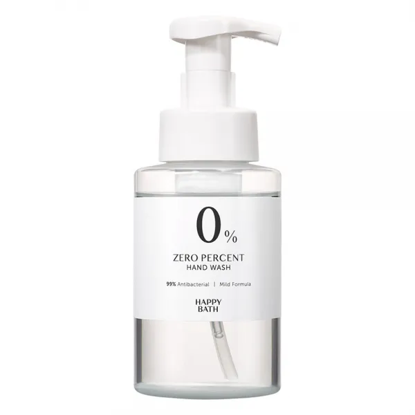 해피바스 제로퍼센트 저자극 버블 핸드워시, 1개, 300ml