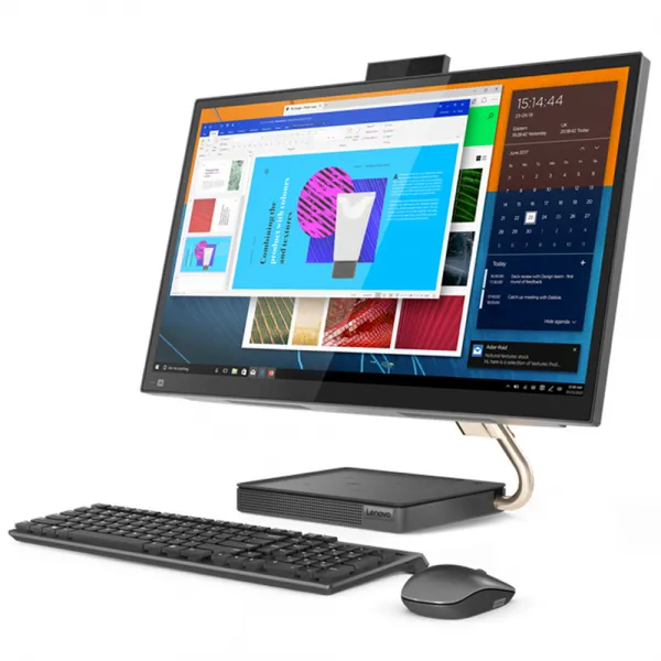 일체형 PC ideaCentre AIO5-27IOB6 i5 (i5-11400T WIN11 Home RAM 16GB NVMe 512GB + HDD 1TB RTX 3050) + 키보드 + 마우스, ideaCentre AIO5-27IOB6 i5, 기본형