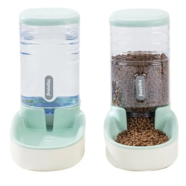 스마트 반자동 급수식기 그린 2개