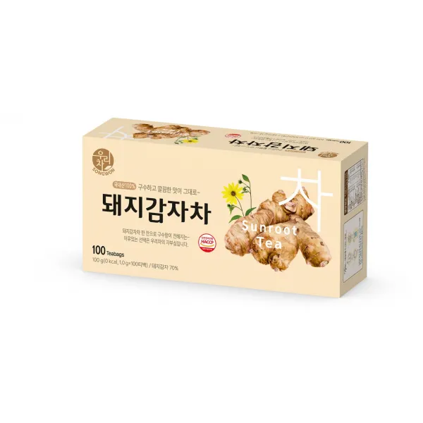 우리차 돼지감자차, 1g, 100개