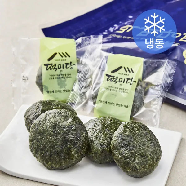 [로켓프레시] 떡미당 밥알쑥 인절미 (냉동), 1kg, 1개
