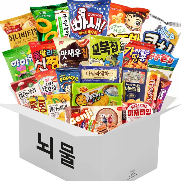 오늘의한끼 뇌물 과자 선물세트 30p, 1세트, 25종