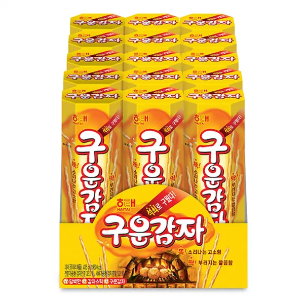 해태제과 구운감자, 27g, 15개