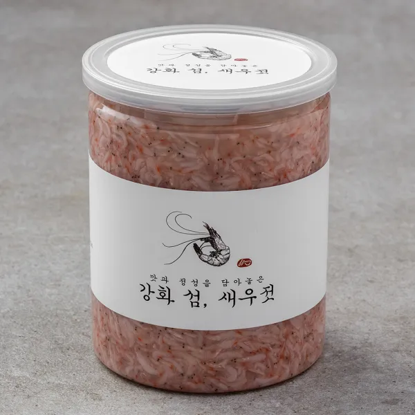 한끼젓갈 국산 강화섬 새우젓, 1kg, 1개