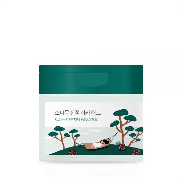 라운드랩 소나무 시카 진정 패드 195ml, 1개, 50개입
