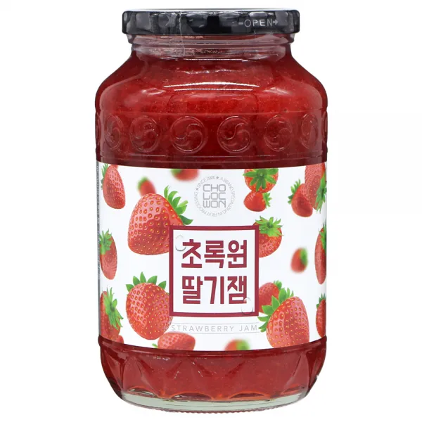 초록원 딸기잼, 1kg, 1개