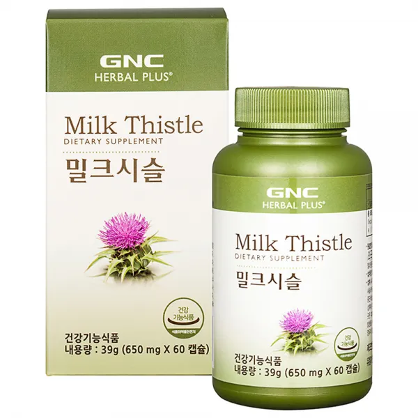 지앤씨 밀크시슬 60정, 39g, 1개