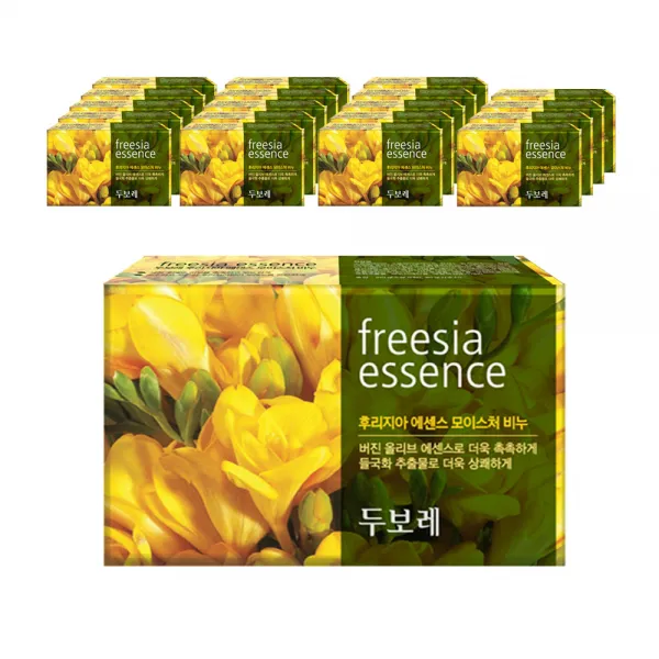 해피바스 두보레 비누 후리지아향 100g 20개