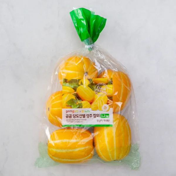 곰곰x농협 당도선별 성주 참외, 1.2kg