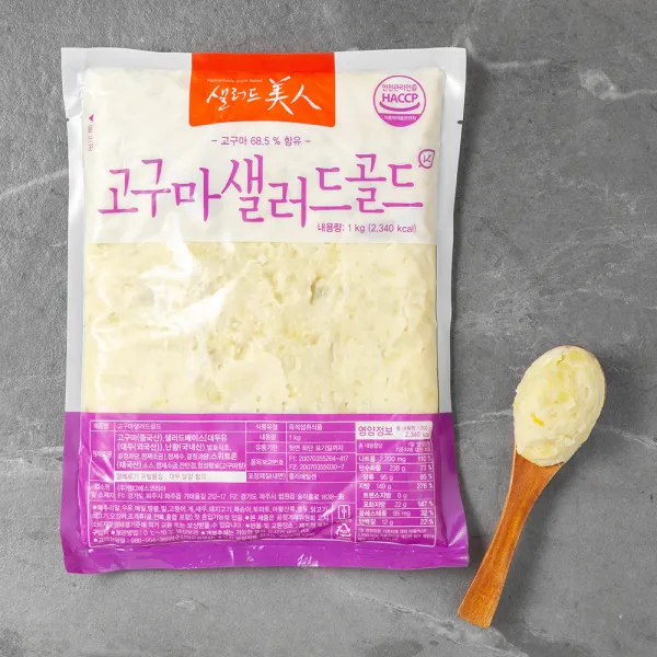 샐러드미인 고구마샐러드골드, 1kg, 1개