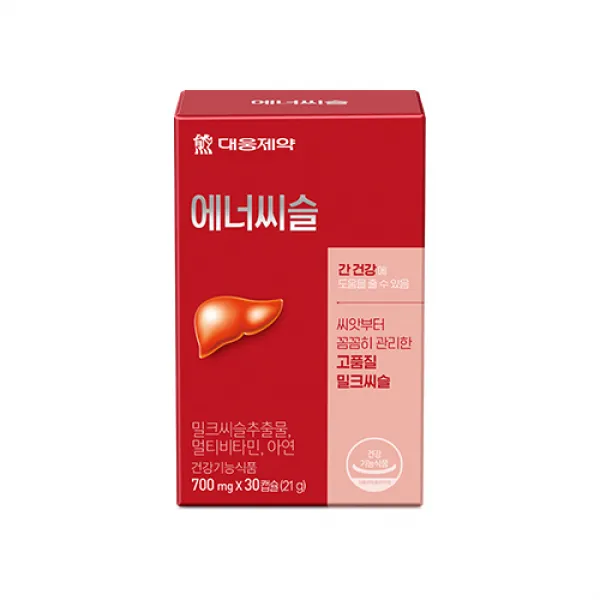 대웅제약 에너씨슬 밀크씨슬 간영양제, 30개입, 1개