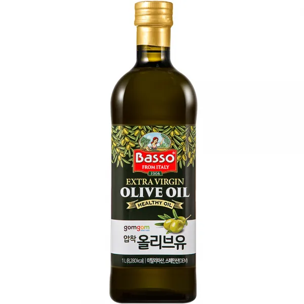 곰곰 바쏘 엑스트라버진 올리브오일, 1L, 1개