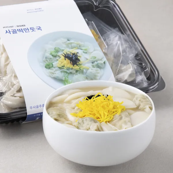 MYCHEF 사골 떡만둣국 2인, 758g, 1개