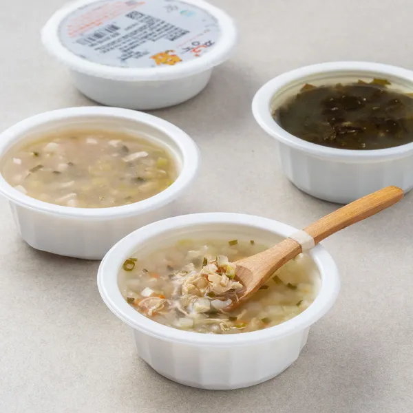 짱죽 영양국 A세트(12~15개월부터), 한우소고기미역국 170g + 닭고기영양진국 160g + 맑은연두부국 170g + 한우무국 170g, 1세트