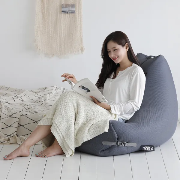 리브맘 달콤 빈백 쇼파, 그레이