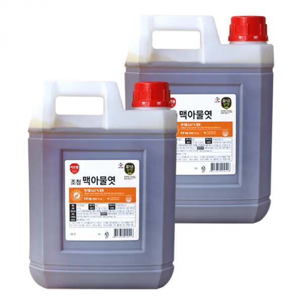 이츠웰 맥아물엿 10kg 2개
