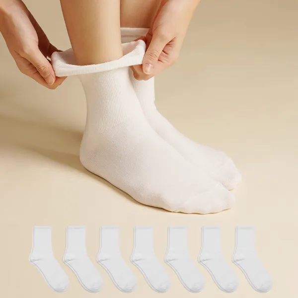 삭스팝 여성용 무압박 양말 8켤레 세트