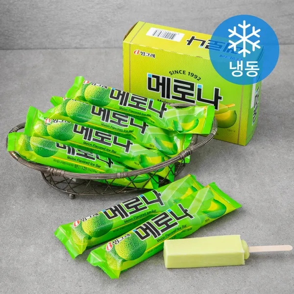 메로나 (냉동), 75ml, 8개