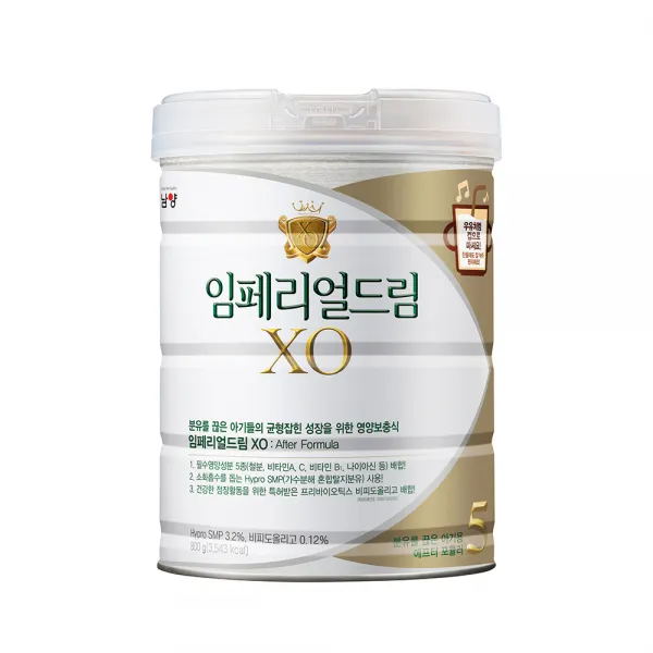 임페리얼드림XO 애프터 포뮬러 분유 5단계, 800g, 1개