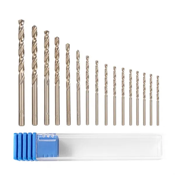 O-ON 고강철 드릴 비트 0.5~2.1mm, 16개