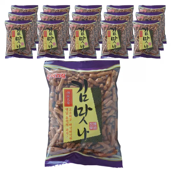 독고탁과자 김맛나, 150g, 16개입