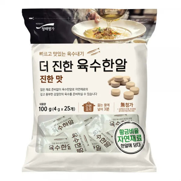 더 진한 육수 한알 진한맛 25p, 1개, 100g