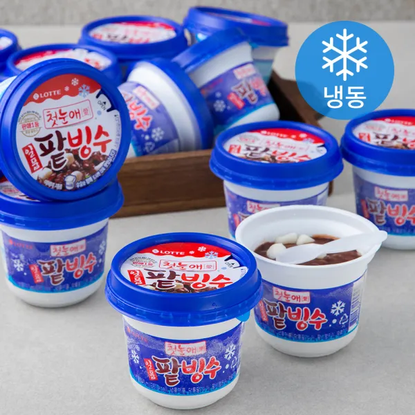 롯데제과 일품 팥빙수 냉동 240ml 12입