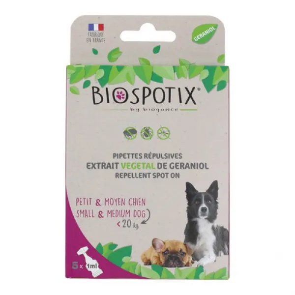 바이오강스 바이오스팟틱스 피펫 강아지 진드기 방지용품 5ml 1개