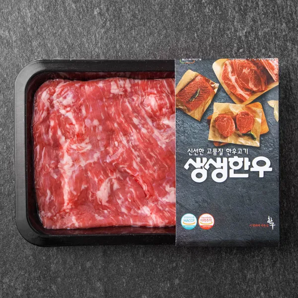 생생한우 1등급이상 양지 덩어리 국거리용 (냉장), 300g, 1개