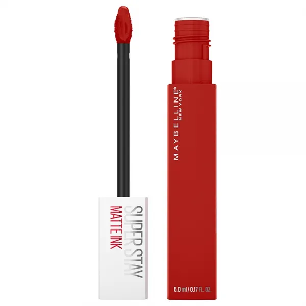 메이블린 뉴욕 슈퍼스테이 매트 립틴트 5ml, 칠리레드, 1개