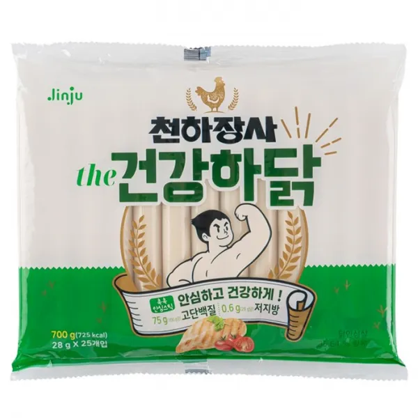 진주햄 천하장사 더 건강하닭 소시지, 700g, 1개