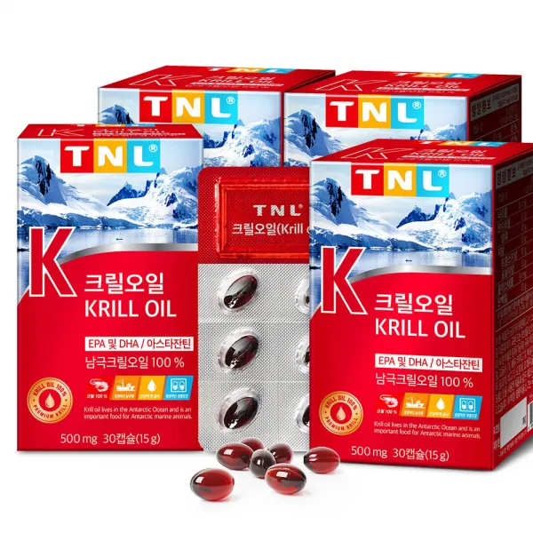 Tnl 크릴오일 15g 4개