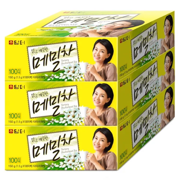 담터에프엔비 메밀차 100p 150g 3개