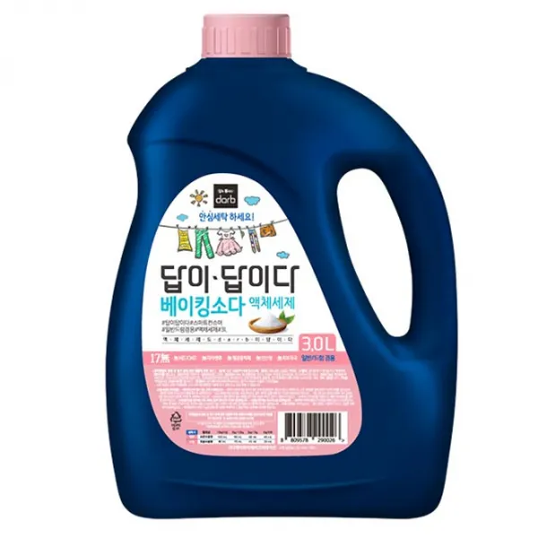 답이답이다 베이킹소다 일반드럼겸용 세제 3l 1개
