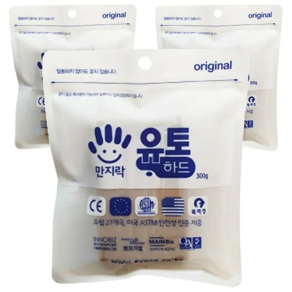만지락 하드 유토 300g, 3개, 단일색상