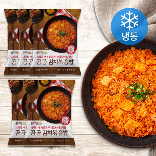 곰곰 김치볶음밥 (냉동), 300g, 5개