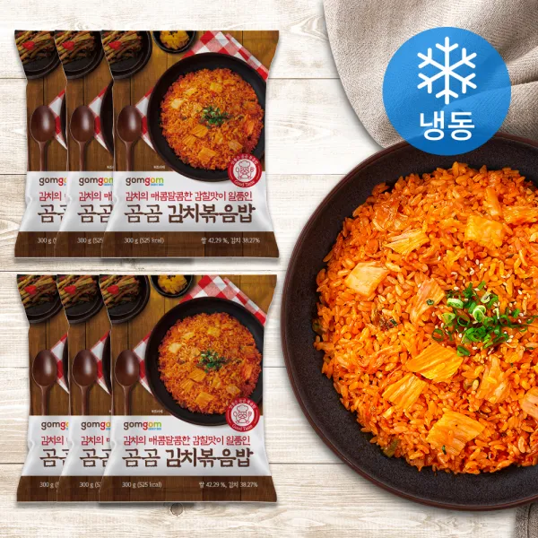 곰곰 김치볶음밥 (냉동), 300g, 6개