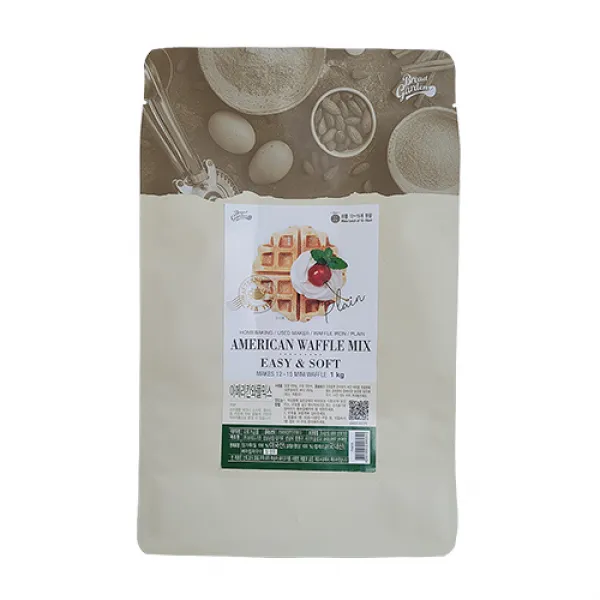 브레드가든 뉴욕 스타일 와플믹스 1kg 1개