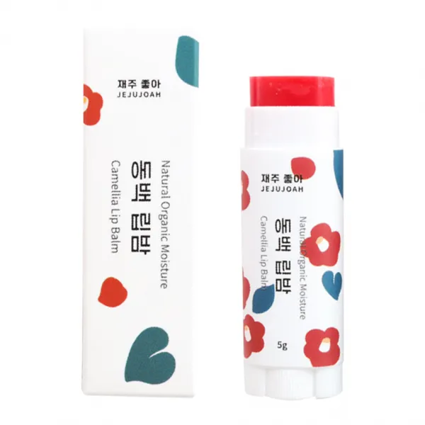 제주동백오일 재주좋아 발색 립밤 입술보호제, 동백, 1개