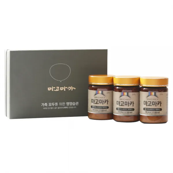 마고마카 젤라티나이즈드 선물세트, 150g, 3개입