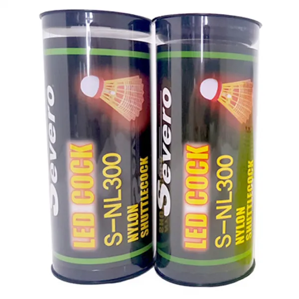 세베로 야광 나일론 셔틀콕 3p S-NL300, 혼합 색상, 2개